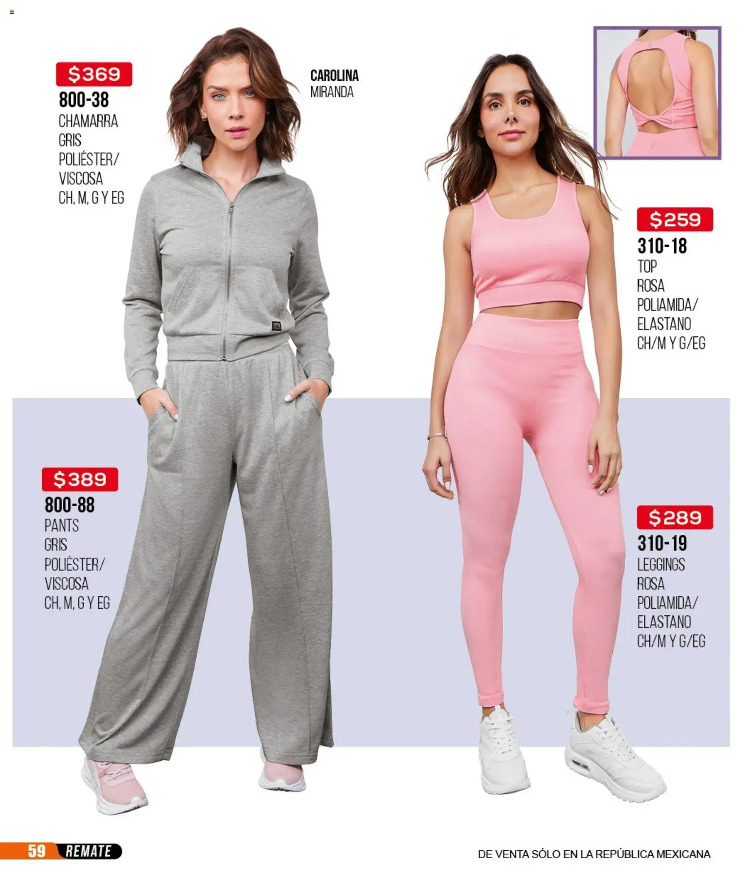 Nuevas ofertas de Cklass válidas en toda la República Mexicana desde el 20.04.2026. ¡Encuentra las mejores ofertas en Cklass catálogo Remate Ropa 3X2! | Página: 171 | Productos: Leggings, Chamarra, Pants