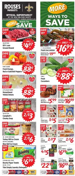 Preview of Rouses weekly ads valid from 05.11.2025