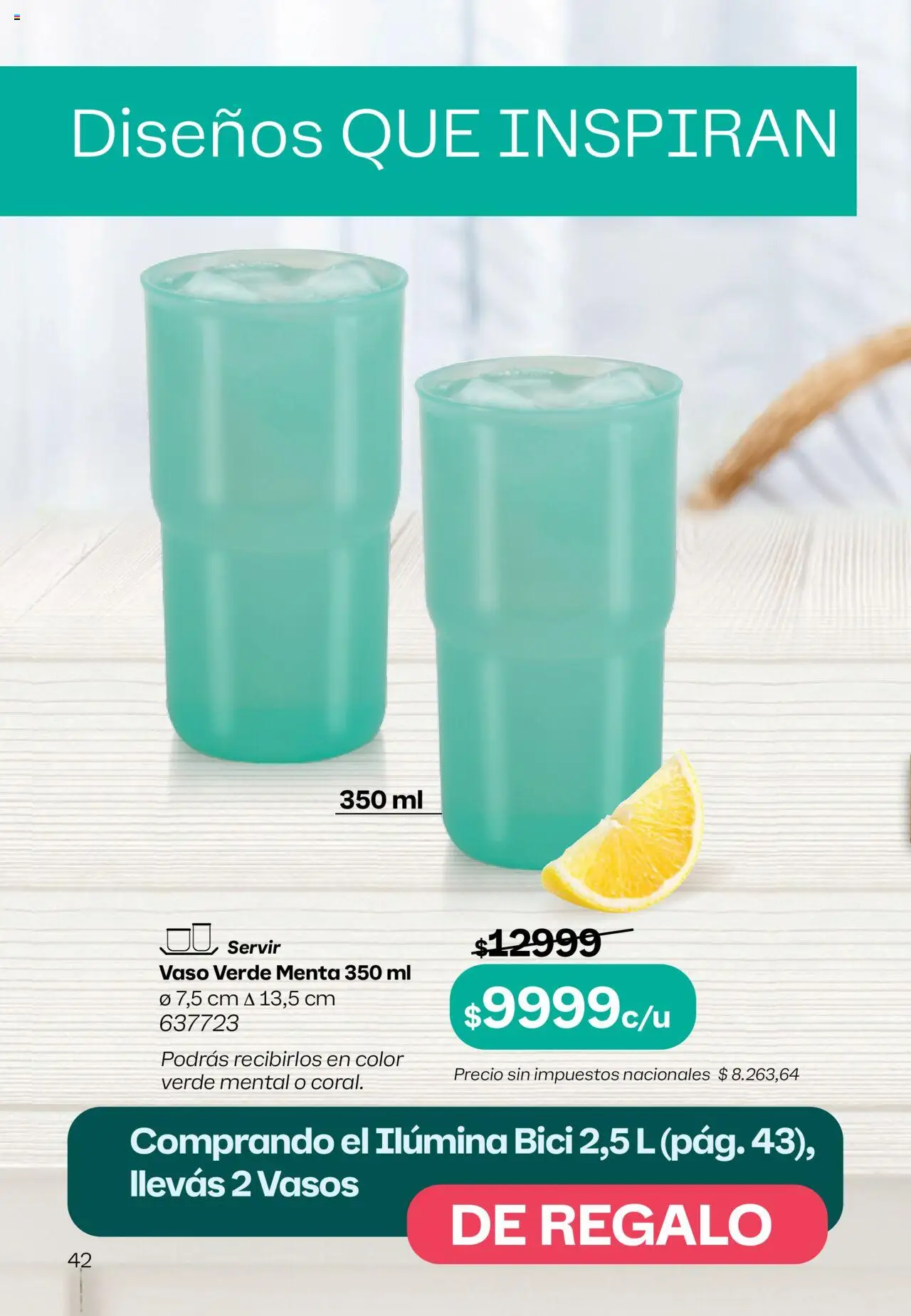 Tupperware Folleto │ válido desde el 25.08.2025 | Página: 43 | Productos: Vasos