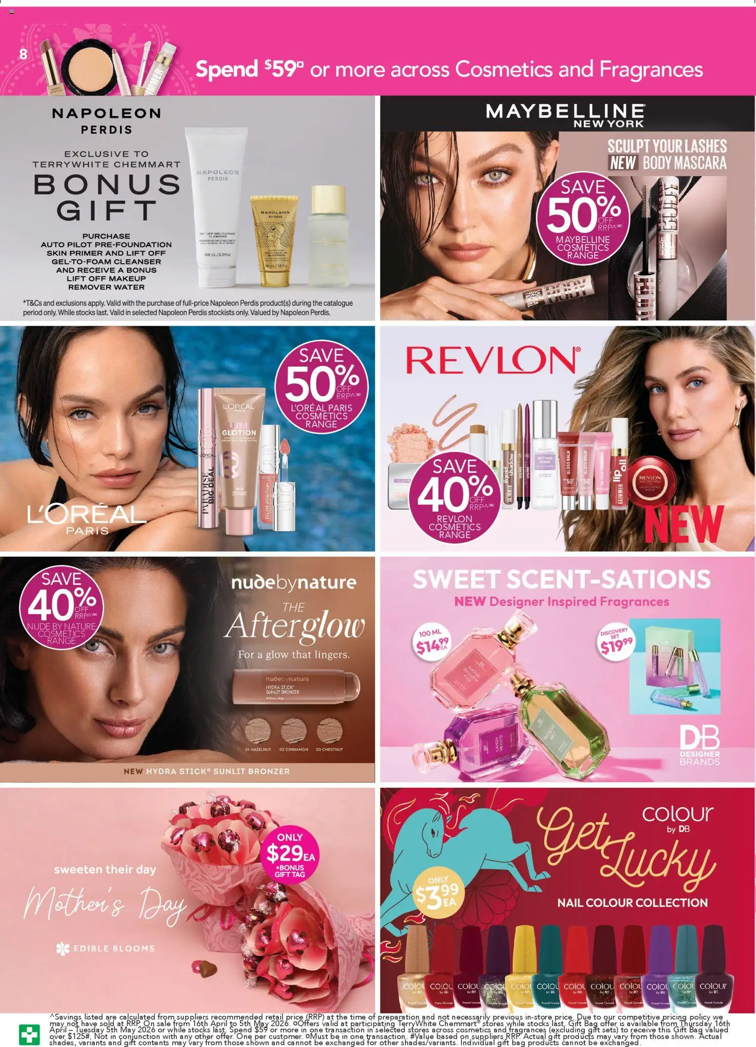 Terry White catalogue - valid from 16.04.2026 | Page: 8 | Products: Bronzer, Mascara, Makeup, Water