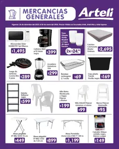 Vista previa de Arteli folleto Quincenal, nuevo folleto de la tienda, válido en México a partir del 26.12.2025 | Página: 17
