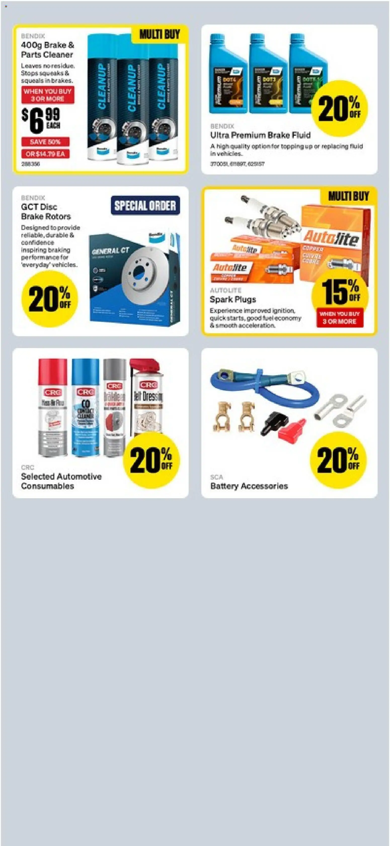 Supercheap Auto catalogue - valid from 13.02.2026 | Page: 17 | Products: Battery, Cleaner, Accessories
