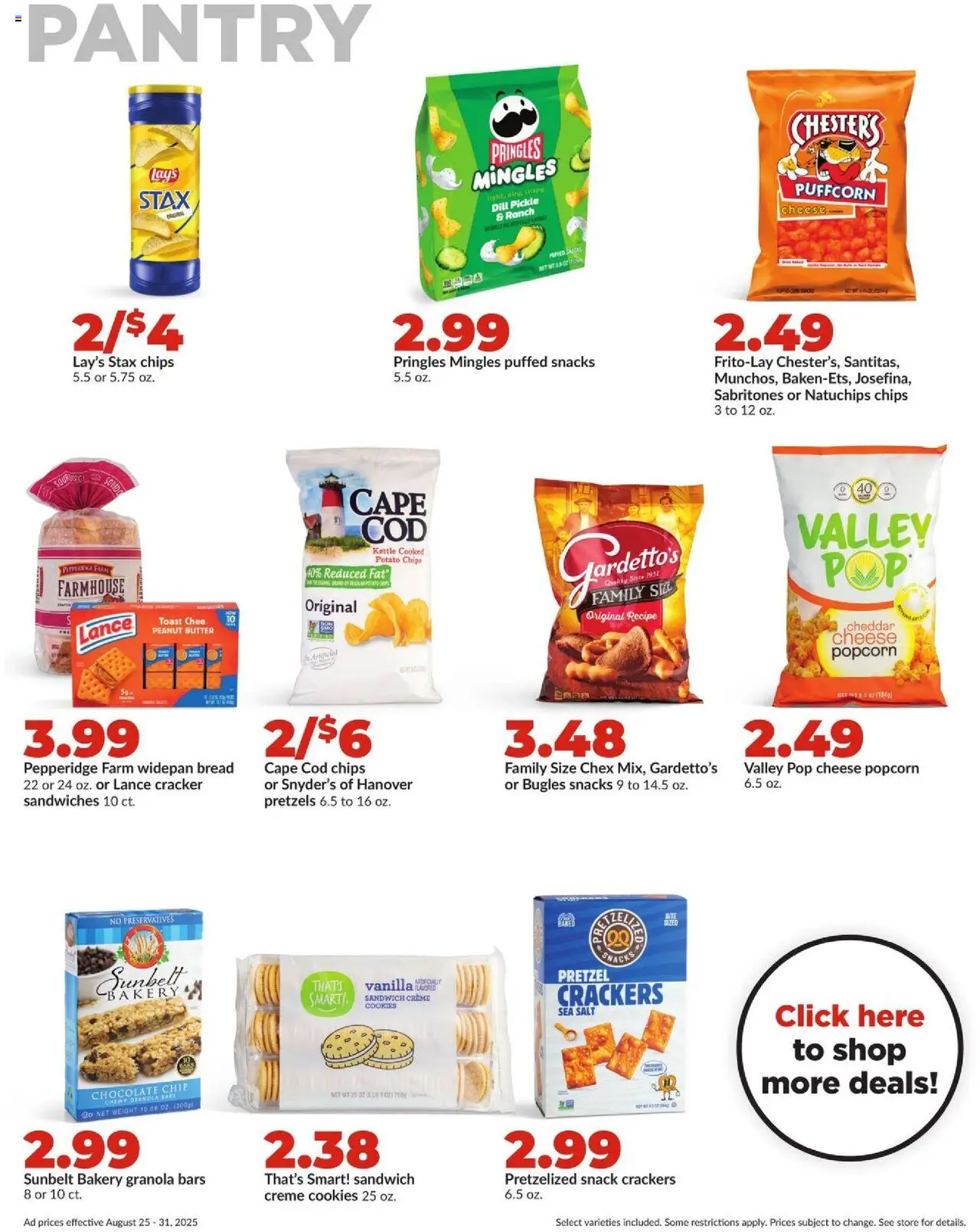 HyVee Weekly Ad - valid from 25.08.2025 | Page: 24 | Products: Bakery, Butter, Chocolate, Weight