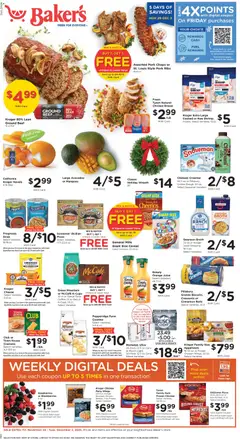 Preview of Baker's weekly ads valid from 28.11.2025