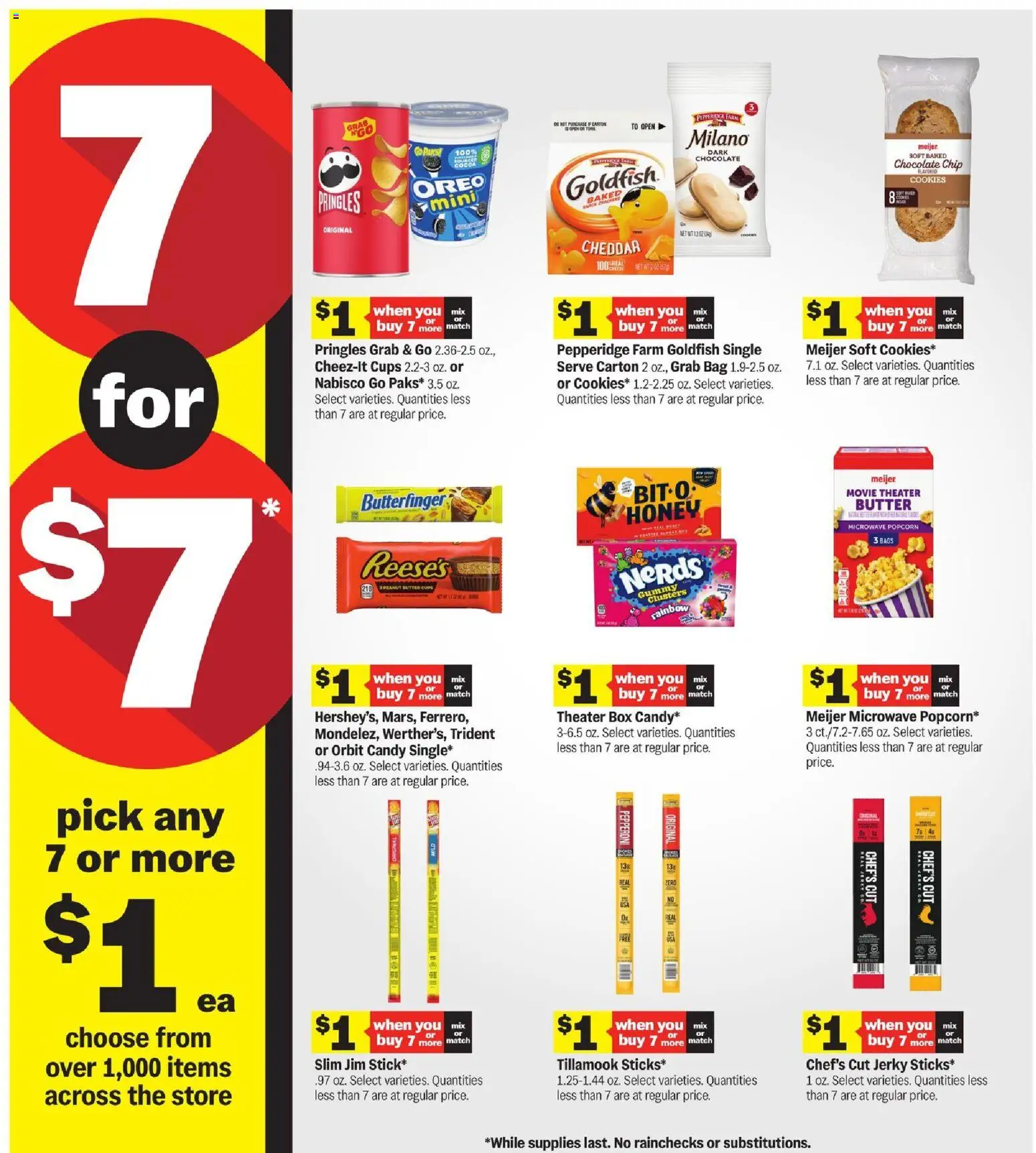 Meijer Weekly Ad - MI - valid from 22.04.2026 | Page: 8 | Products: Box, Butter, Cookies, Chocolate Chip