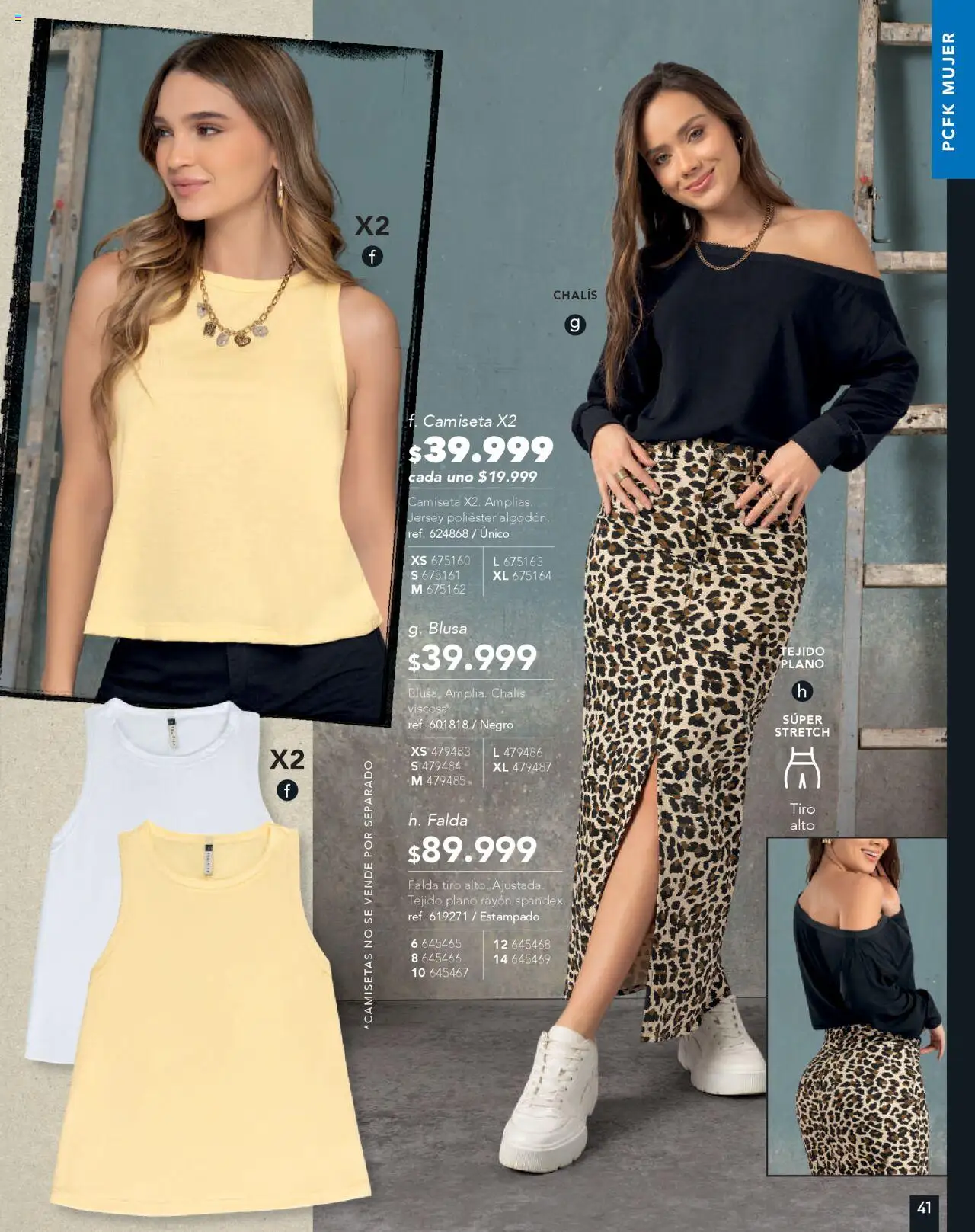 Pacifika revista - valida desde el 01.08.2025 | Página: 50 | Productos: Falda, Camiseta, Blusa