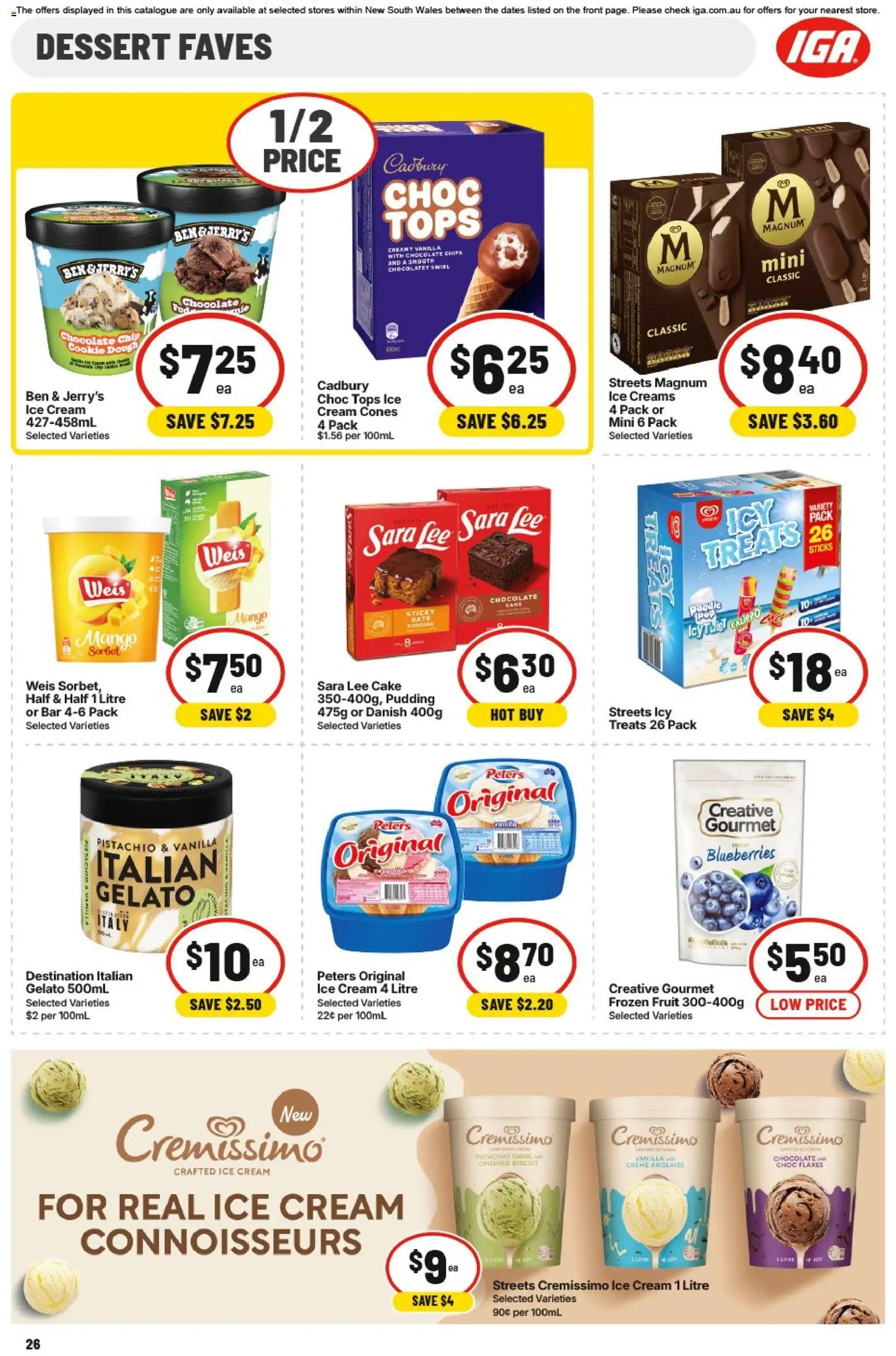 IGA catalogue - valid from 15.04.2026 | Page: 26 | Products: Yoghurt, Juice, Pasta, Garlic