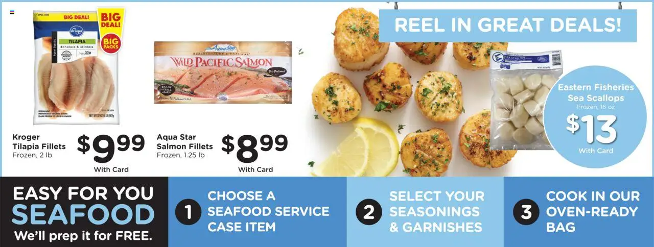 Fred Meyer Weekly Ad - valid from 08.10.2025 | Page: 15 | Products: Seafood, Case