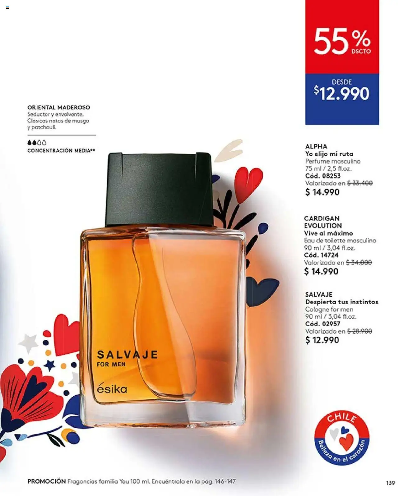 Catálogo Ésika Campaña 14 │ válido desde el 31.08.2025 | Página: 143 | Productos: Perfume, Eau de toilette, Cardigan