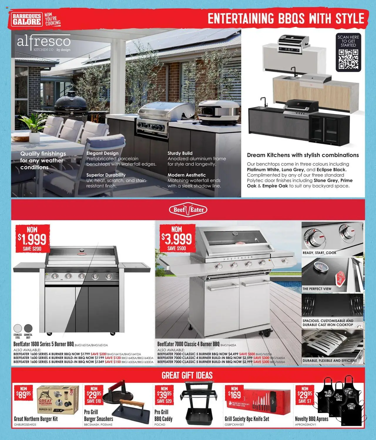 Barbeques Galore catalogue - valid from 20.08.2025 | Page: 6 | Products: Beef, Case, Cooktop, Grill