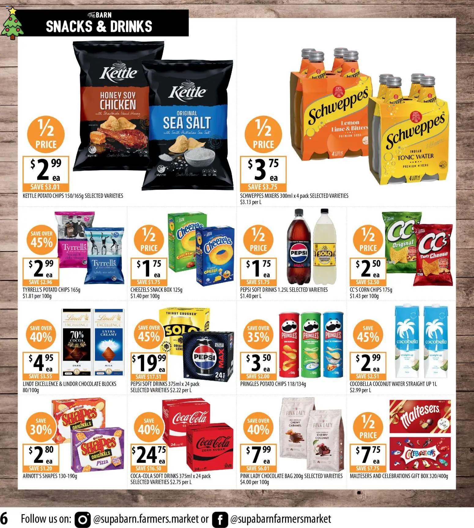 Supabarn catalogue - valid from 17.12.2025 | Page: 6 | Products: Milk, Water, Vinegar, Bag