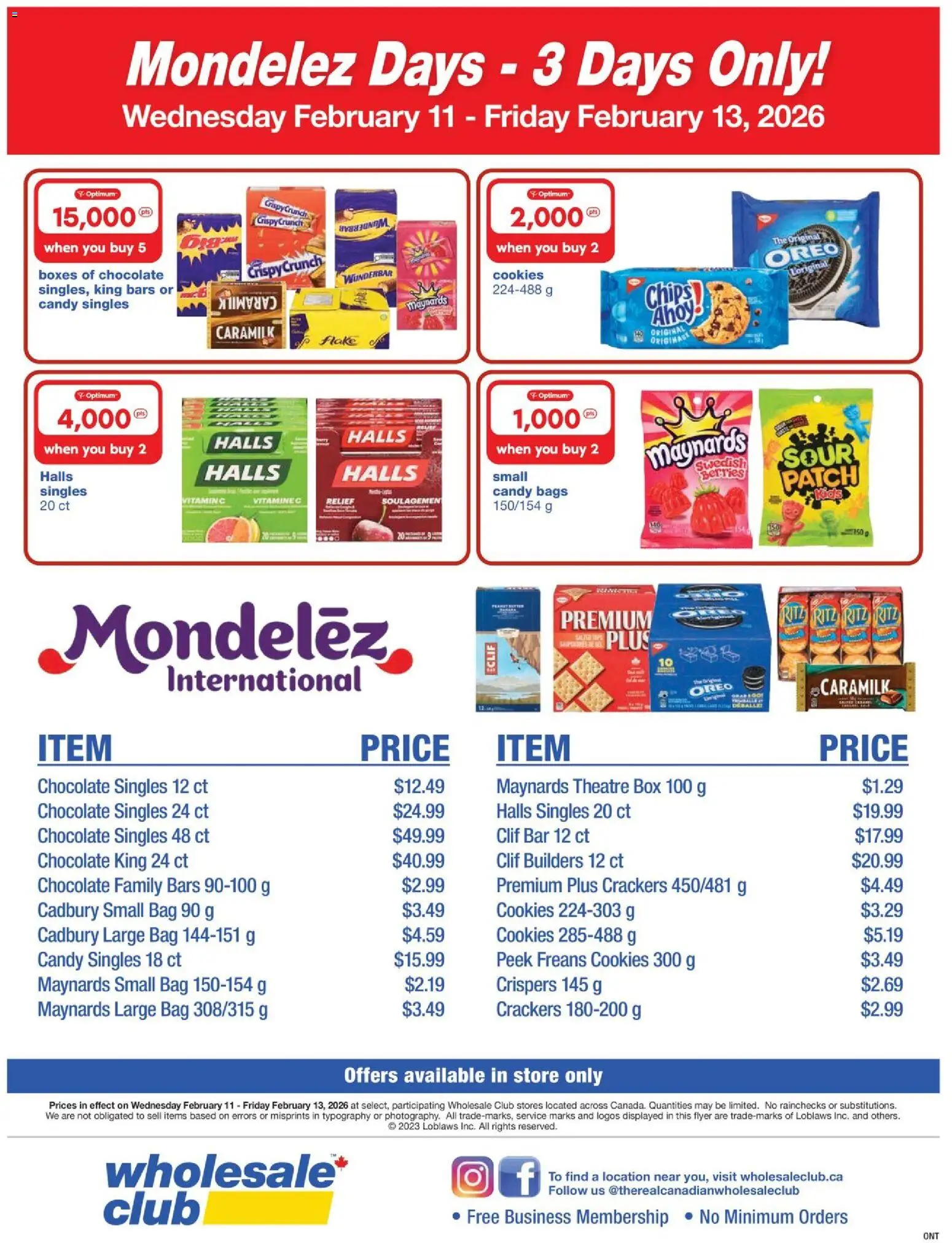Wholesale Club flyer valid from 11.02.2026 | Page: 1