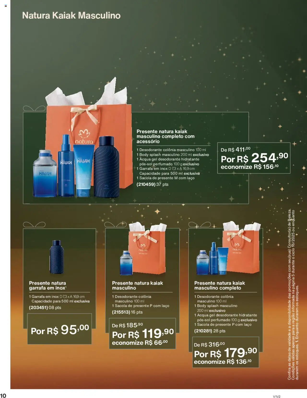 Natura Folheto - válido de 01.10.2025 | Página: 10 | Produtos: Desodorante, Body