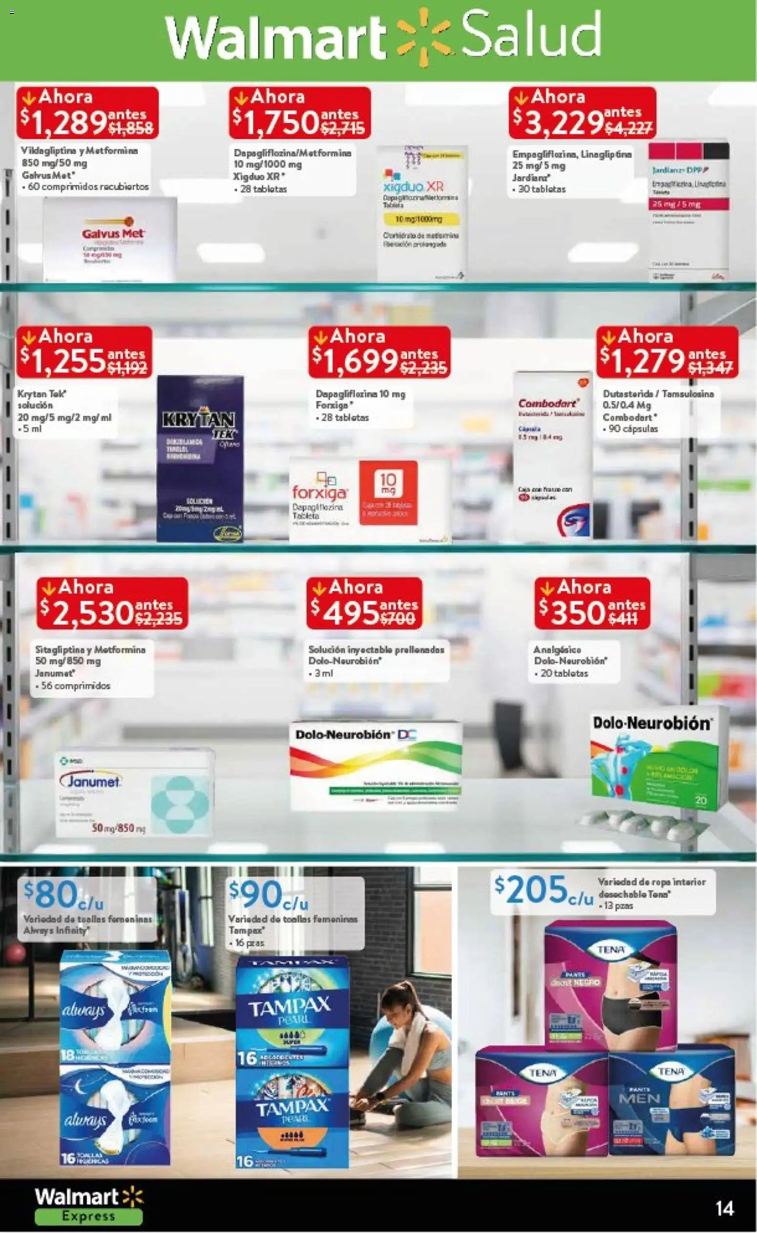 Nuevas ofertas de Walmart Express válidas en toda la República Mexicana desde el 20.11.2025. ¡Encuentra las mejores ofertas en Walmart Express folleto El lujo de compartir está en los detalles! | Página: 14