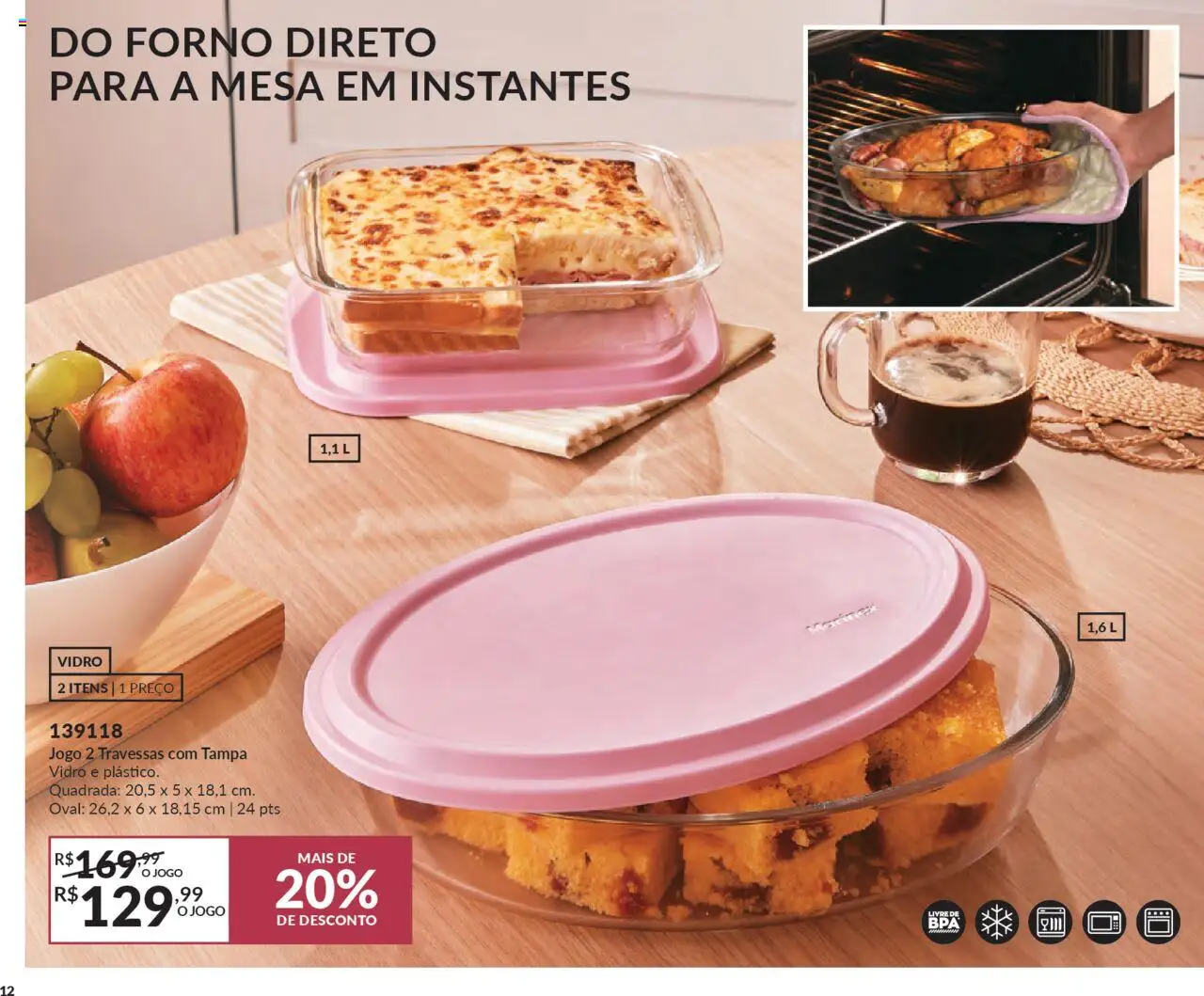 Avon Folheto - válido de 13.06.2025 | Página: 12 | Produtos: Forno, Mesa