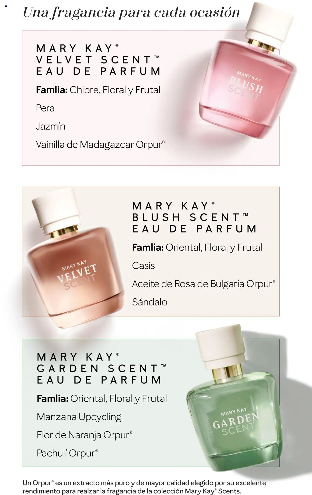 Mary Kay catálogo │ válido desde el 01.03.2025 | Página: 9 | Productos: Pera, Fragancia, Aceite, Manzana