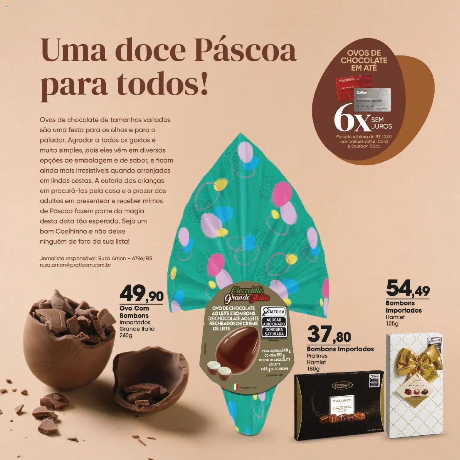 Zaffari Folheto - válido de 10.03.2026 | Página: 2 | Produtos: Leite, Ovos, Bourbon, Açúcar