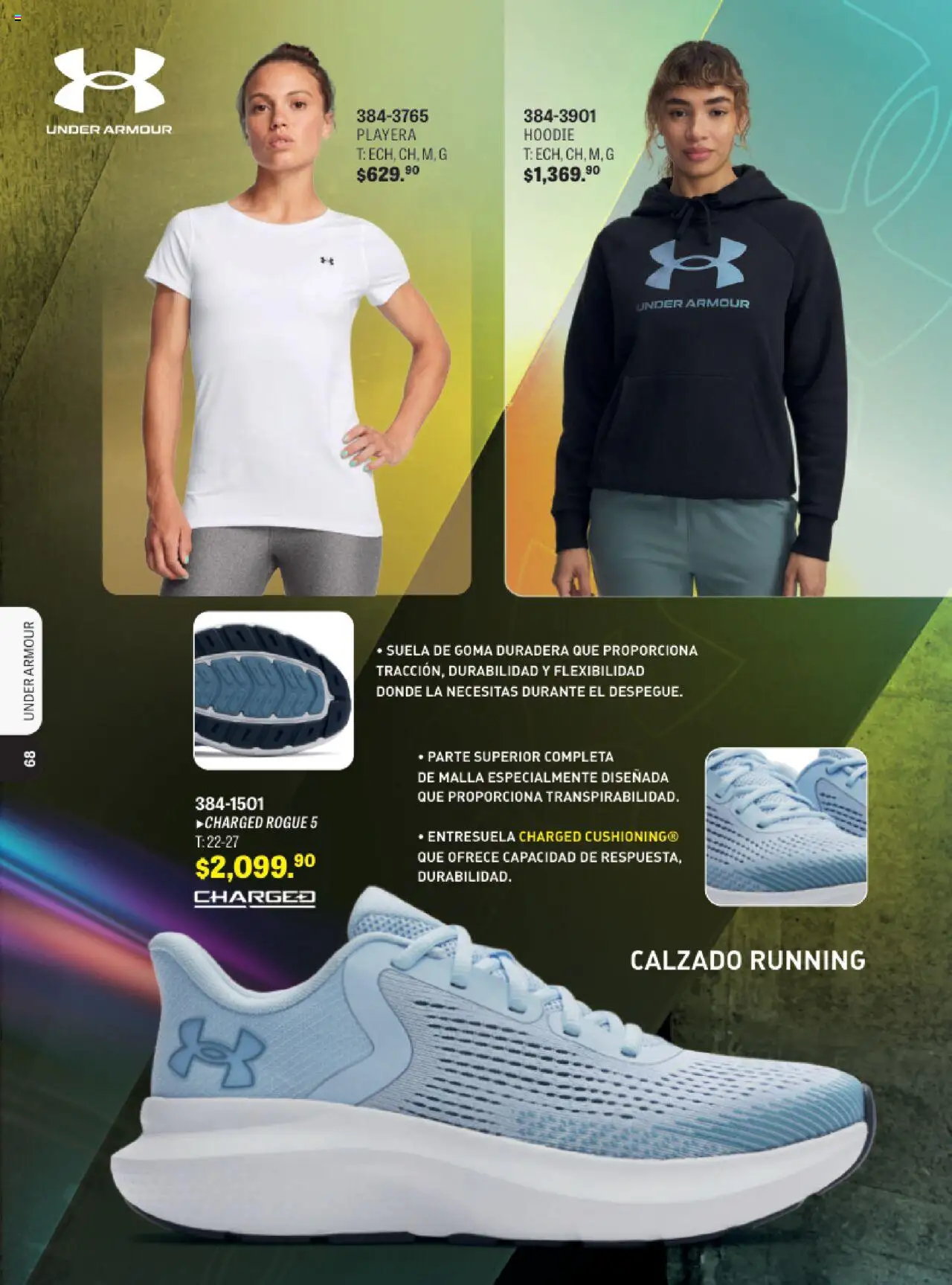 Nuevas ofertas de Andrea válidas en toda la República Mexicana desde el 13.08.2025. ¡Encuentra las mejores ofertas en Andrea - Catálogo Andrea Sport! | Página: 65 | Productos: Playera, Malla
