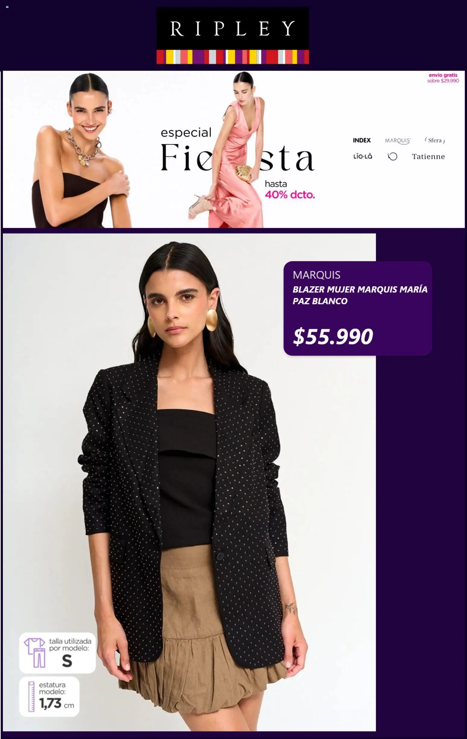 Ripley ofertas  │ válido desde el 29.12.2025 | Página: 4 | Productos: Blazer, Sobre