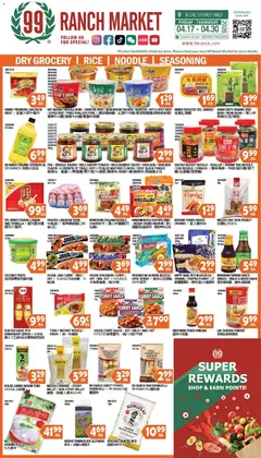 Preview of 99 Ranch Market weekly ads valid from 24.04.2026