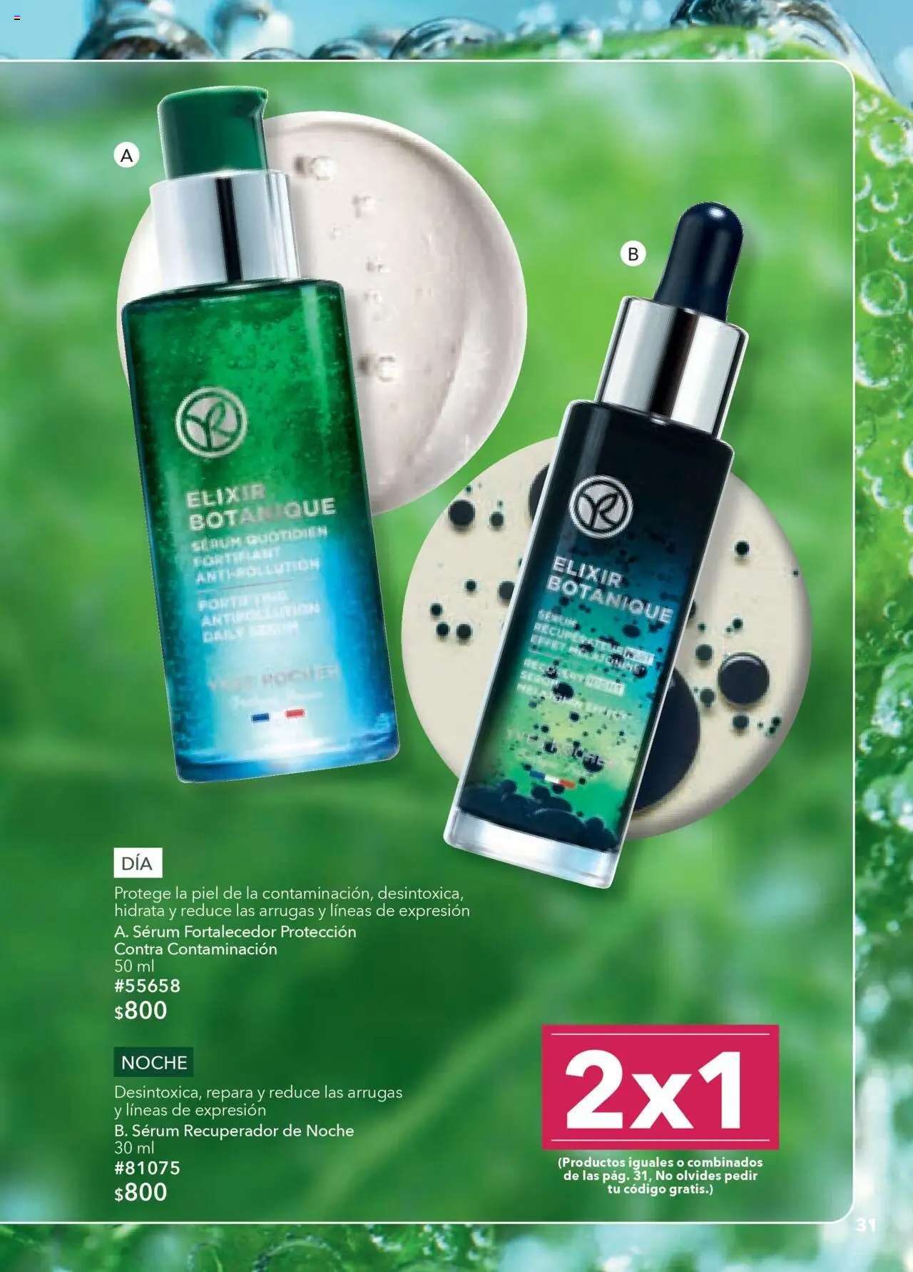Nuevas ofertas de Yves Rocher válidas en toda la República Mexicana desde el 05.08.2025. ¡Encuentra las mejores ofertas en Yves Rocher - Campaña 11 2025! | Página: 31 | Productos: Serum
