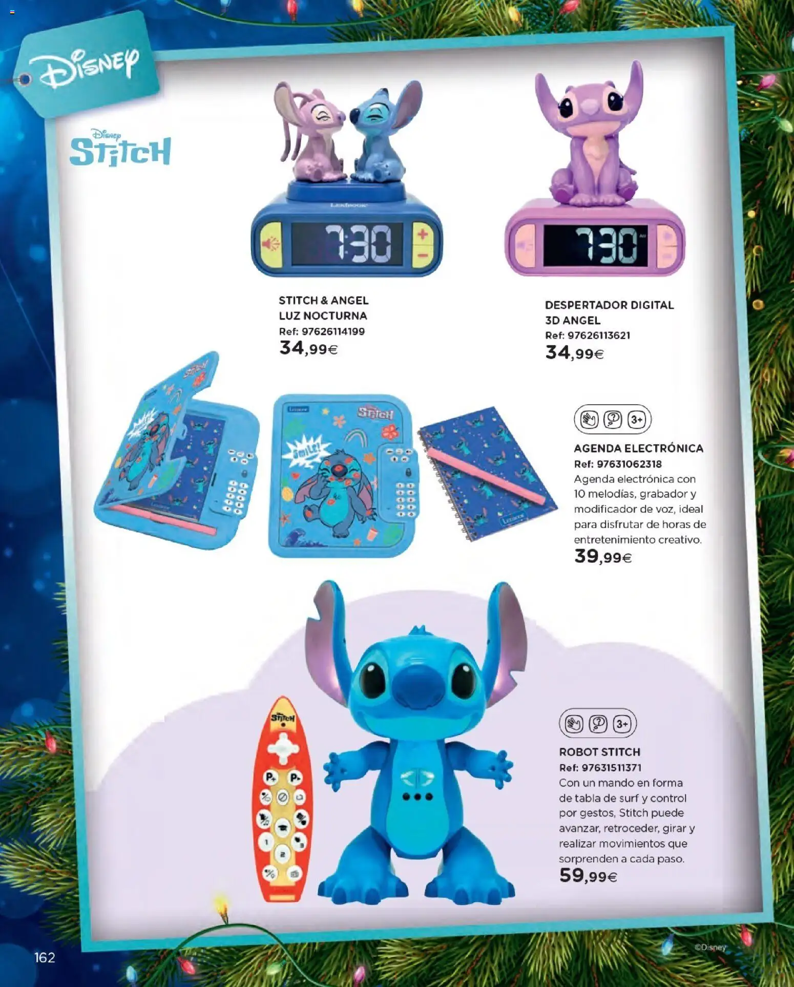 Nuevas ofertas de El Corte Inglés válidas en toda la República Mexicana desde el 27.10.2025. ¡Encuentra las mejores ofertas en El Corte Inglés catálogo Juguetes! | Página: 162 | Productos: Robot, Agenda, Despertador