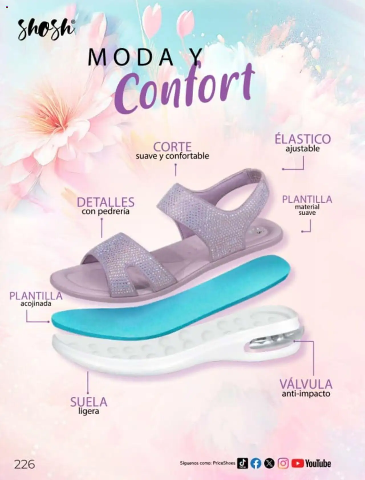 Nuevas ofertas de Price Shoes válidas en toda la República Mexicana desde el 27.01.2025. ¡Encuentra las mejores ofertas en Price Shoes catálogo Sandalias! | Página: 226 | Productos: Válvula