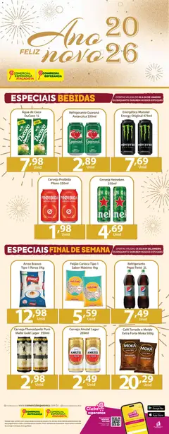 Comercial Esperança - Ofertas Bebidas - Pré-Visualização do folheto da loja Comercial Esperança, válido de 02.01.2026