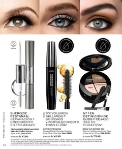 Vista previa de folleto L'Bel - Campaña 4 de la L'Bel válido desde 31.01.2026 | Página: 44 | Productos: Máscara, Pestañas postizas, Maquillaje