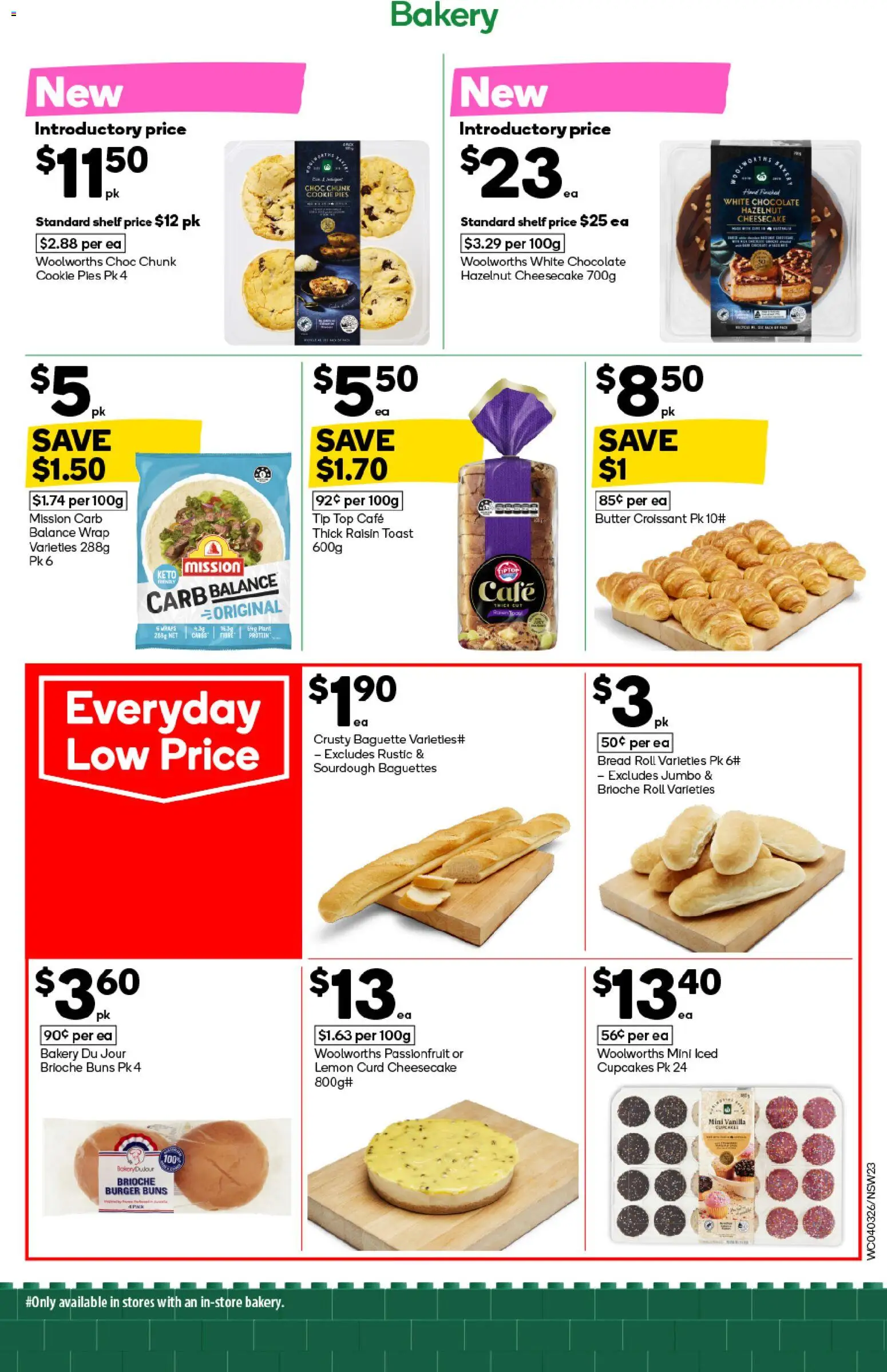 Woolworths catalogue - valid from 04.03.2026 | Page: 23 | Products: Shelf, Bread, Lemon, Pies