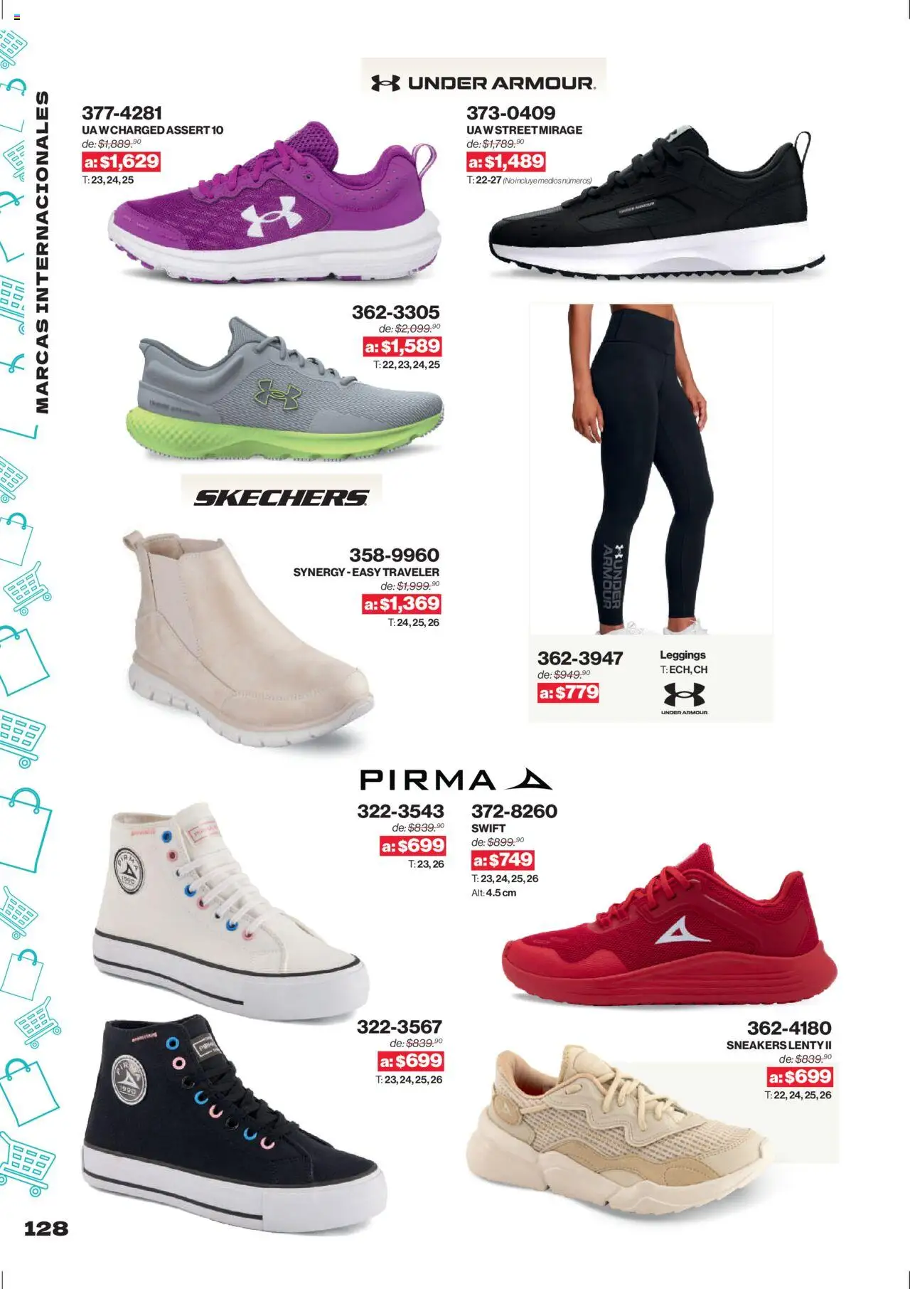 Nuevas ofertas de Andrea válidas en toda la República Mexicana desde el 10.08.2025. ¡Encuentra las mejores ofertas en Andrea - Catálogo Outlet! | Página: 128 | Productos: Leggings