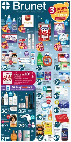 Preview of Brunet weekly flyer / circulaire from shop Brunet valid from 18.12.2025
