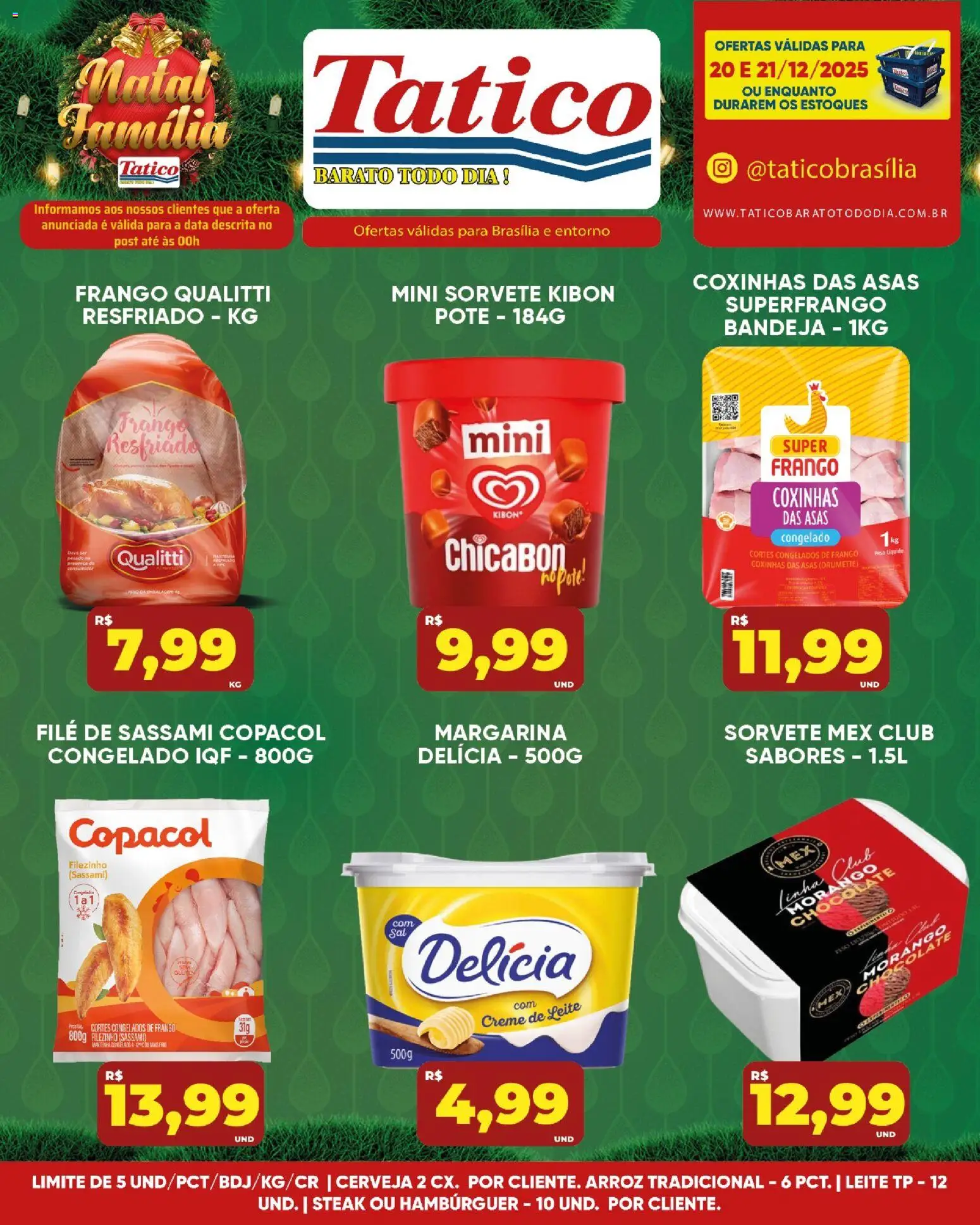Tatico Folheto - válido de 20.12.2025 | Página: 11 | Produtos: Cerveja, Arroz, Creme, Creme de leite