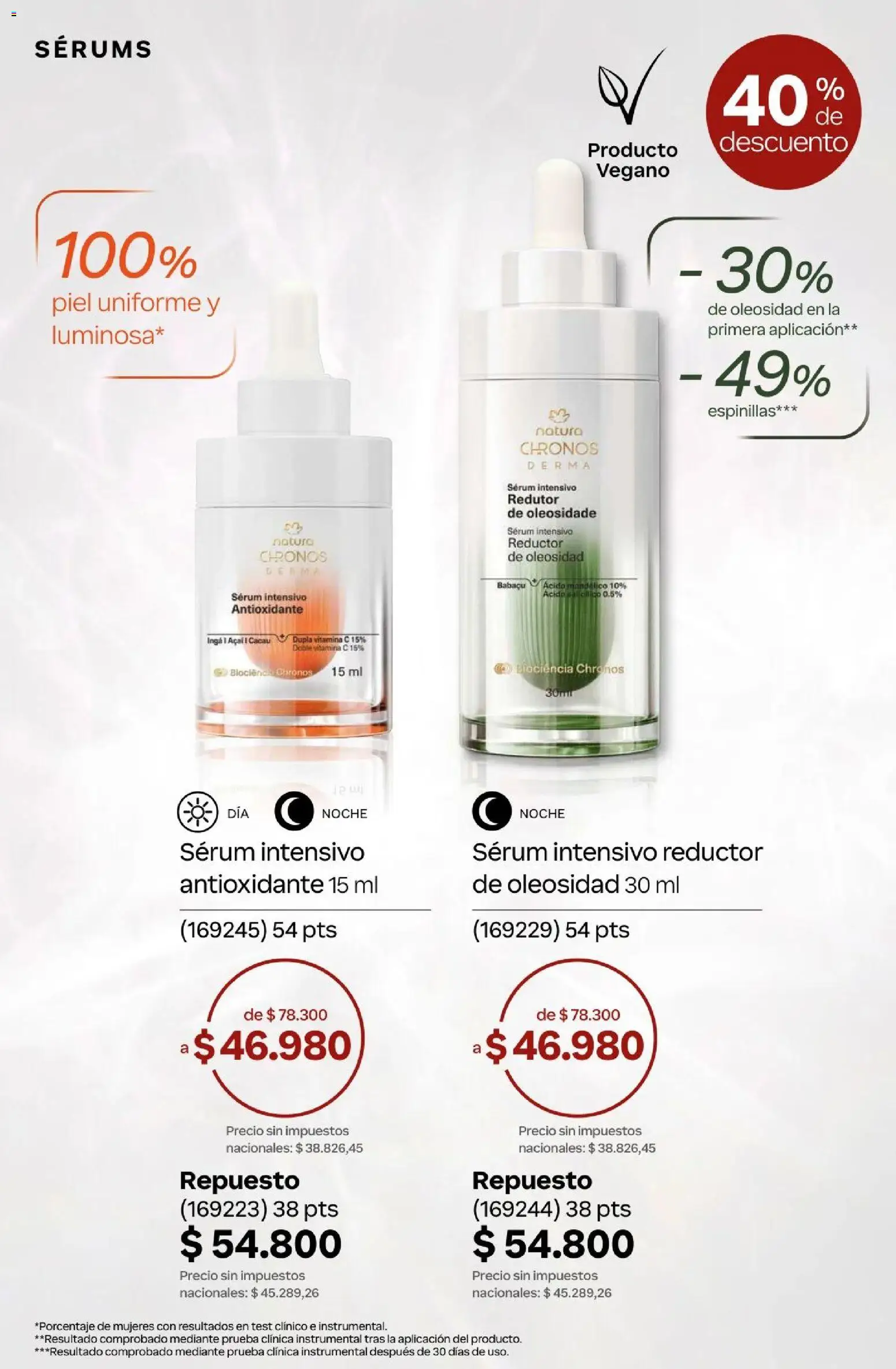 Natura Catálogo Ciclo 4/2026 │ válido desde el 01.04.2026 | Página: 169 | Productos: Serum