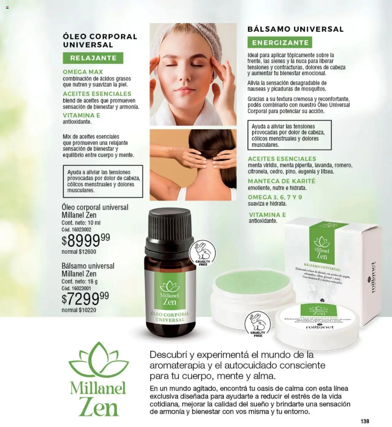 Millanel catálogo │ válido desde el 23.06.2025 | Página: 139 | Productos: Sobre, Bálsamo, Manteca
