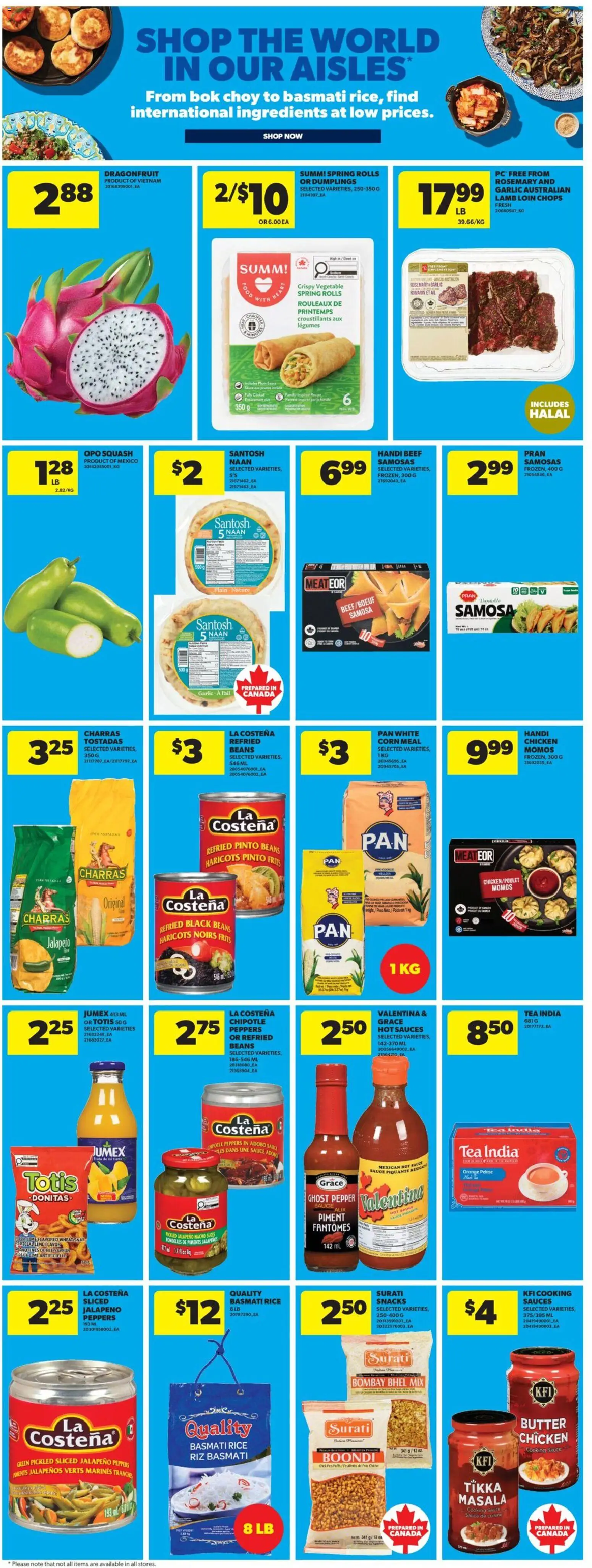 Real Canadian Superstore flyer valid from 16.04.2026 | Page: 20 | Products: Tea, Beef, Butter, Chicken