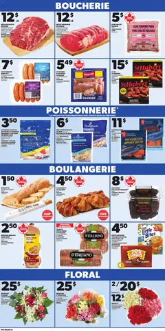 Preview of Provigo weekly flyer / circulaire from shop Provigo valid from 01.01.2026 | Page: 4 | Products: Oven, Butter, Bread, Pork