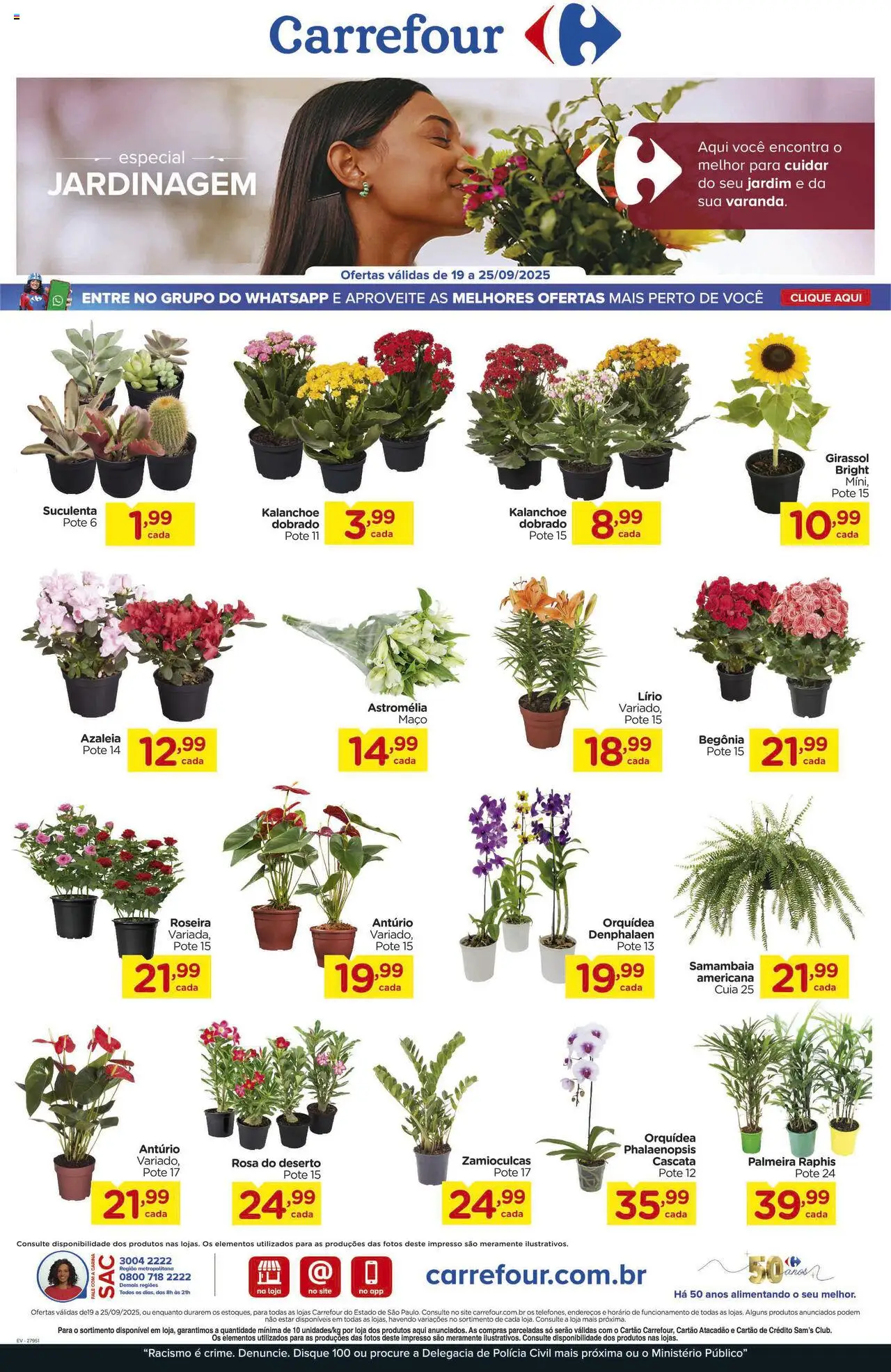 Carrefour Folheto - válido de 19.09.2025 | Página: 1 | Produtos: Denphalaen