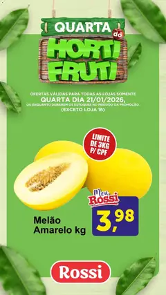 Rossi Supermercados - Ofertas da semana - Pré-Visualização do folheto da loja Rossi Supermercados, válido de 21.01.2026