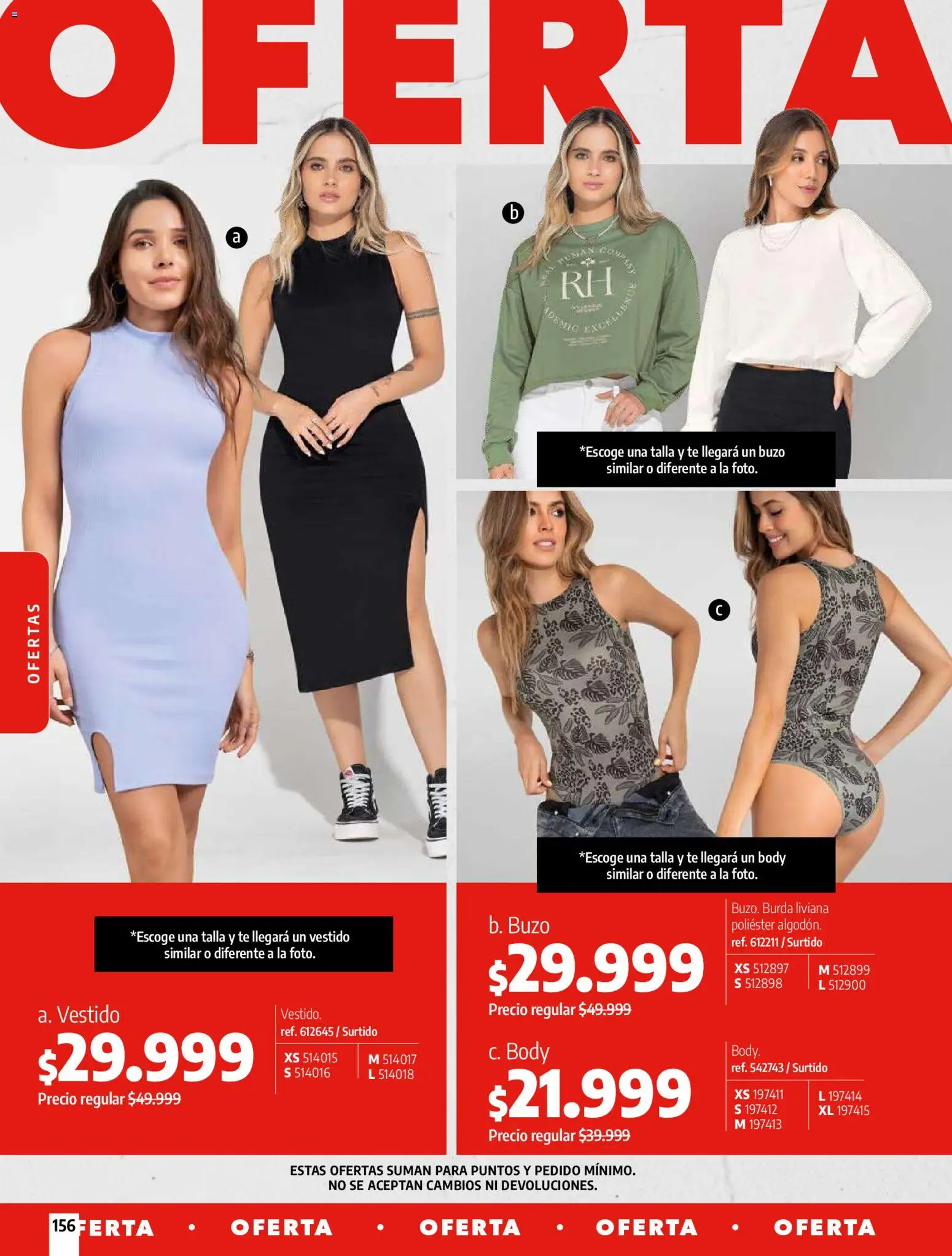 Pacifika revista - valida desde el 01.02.2026 | Página: 156 | Productos: Té, Body, Buzo, Vestido