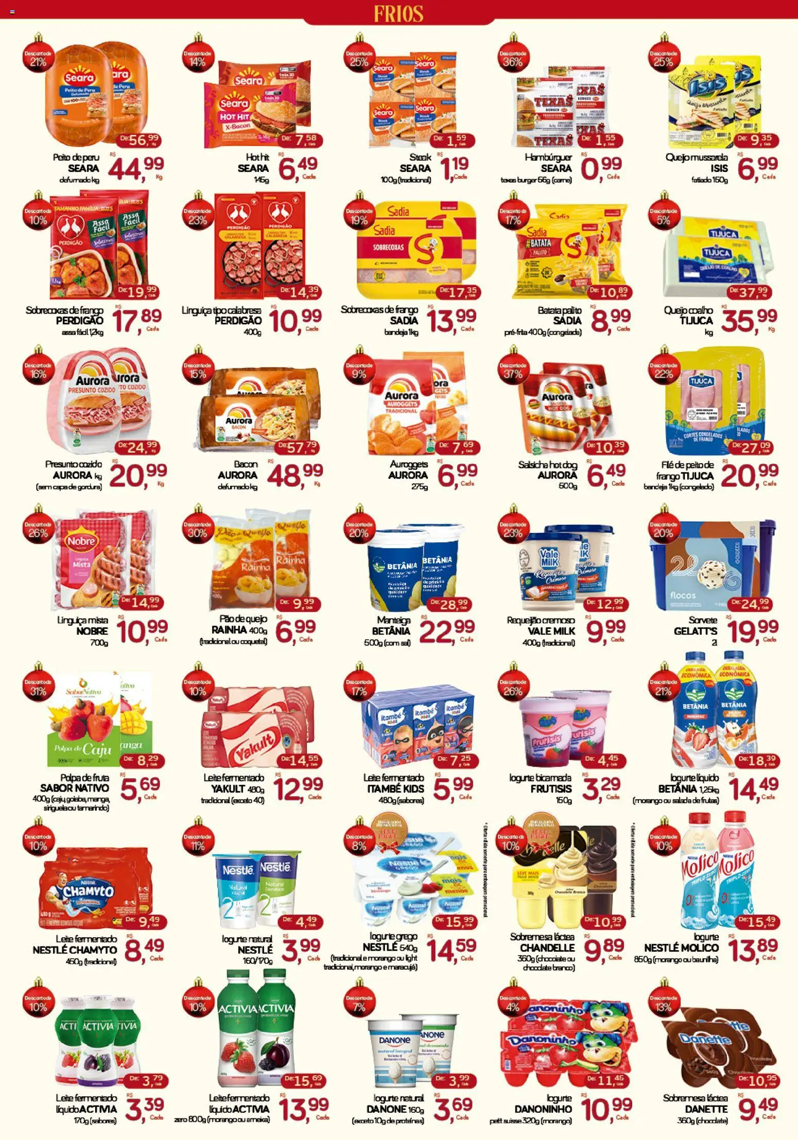 Cometa Supermercados Folheto - válido de 01.12.2025 | Página: 3 | Produtos: Caju, Hambúrguer, Flocos, Bandeja