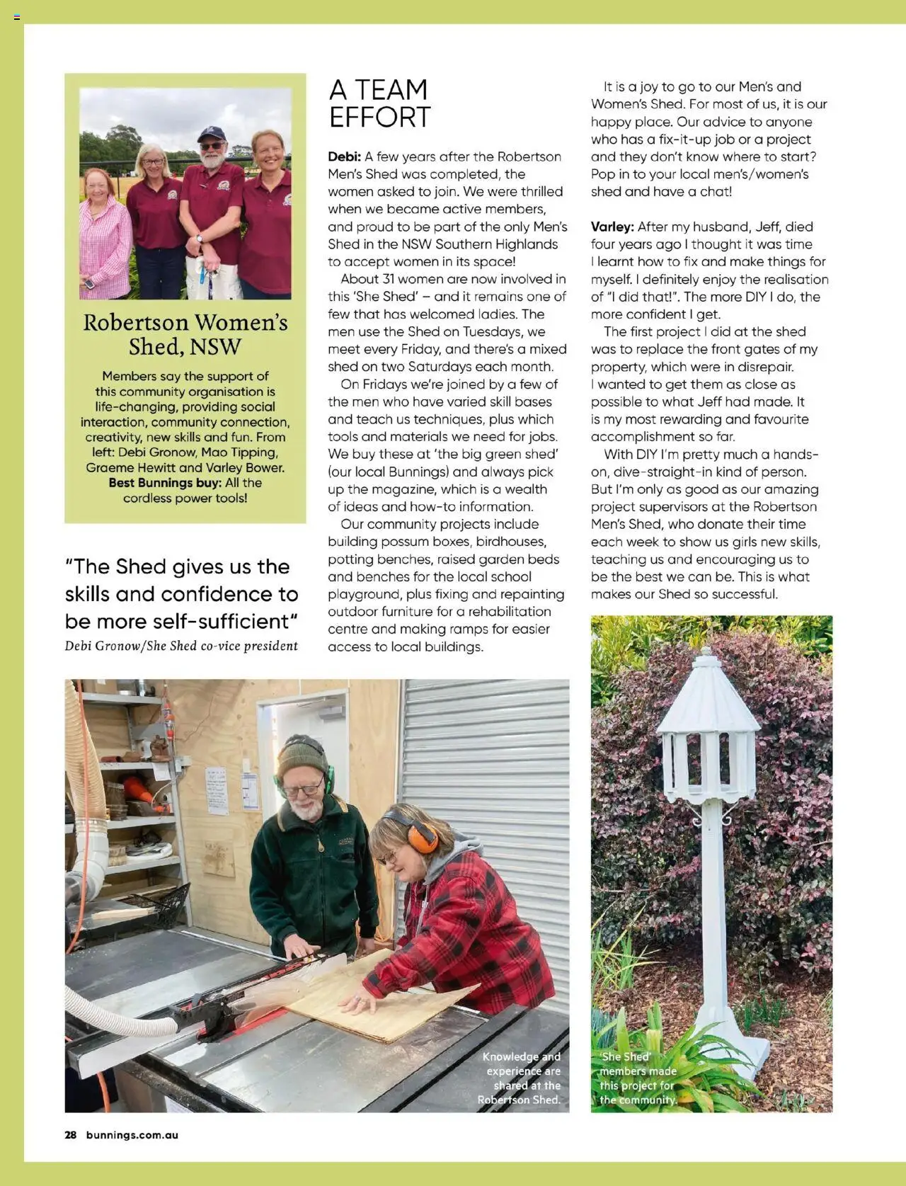 Bunnings Warehouse catalogue - valid from 01.07.2025 | Page: 28 | Products: Outdoor furniture, Shed, Tools