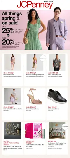 Preview of JCPenney weekly ads valid from 23.03.2026