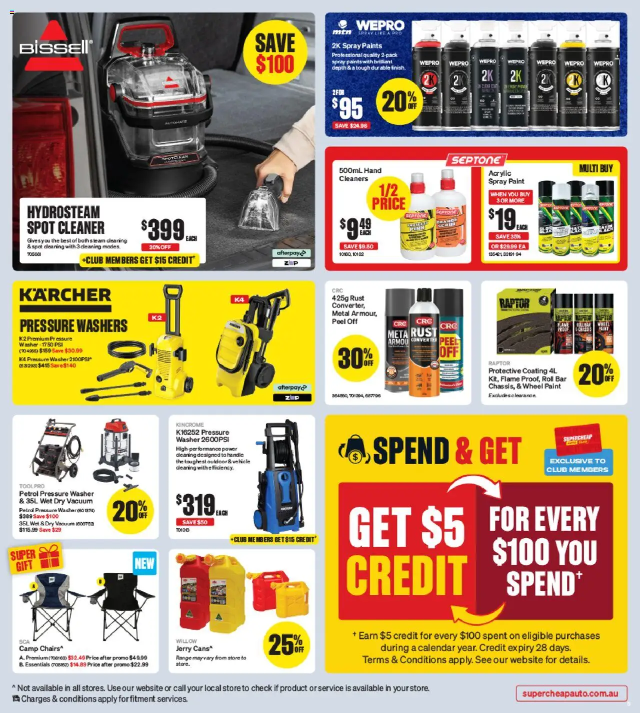 Supercheap Auto catalogue - valid from 27.08.2025 | Page: 5 | Products: Cleaner, Peel, Converter, Washer