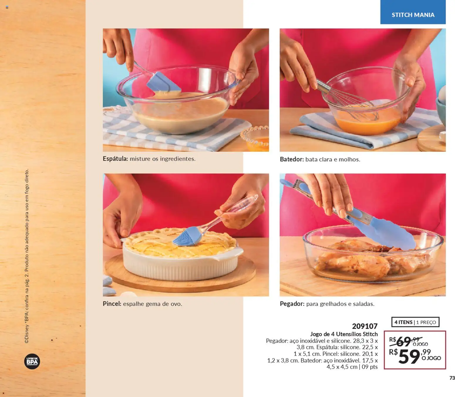 Avon Folheto - válido de 19.12.2025 | Página: 73 | Produtos: Batedor, Pincel, Espátula