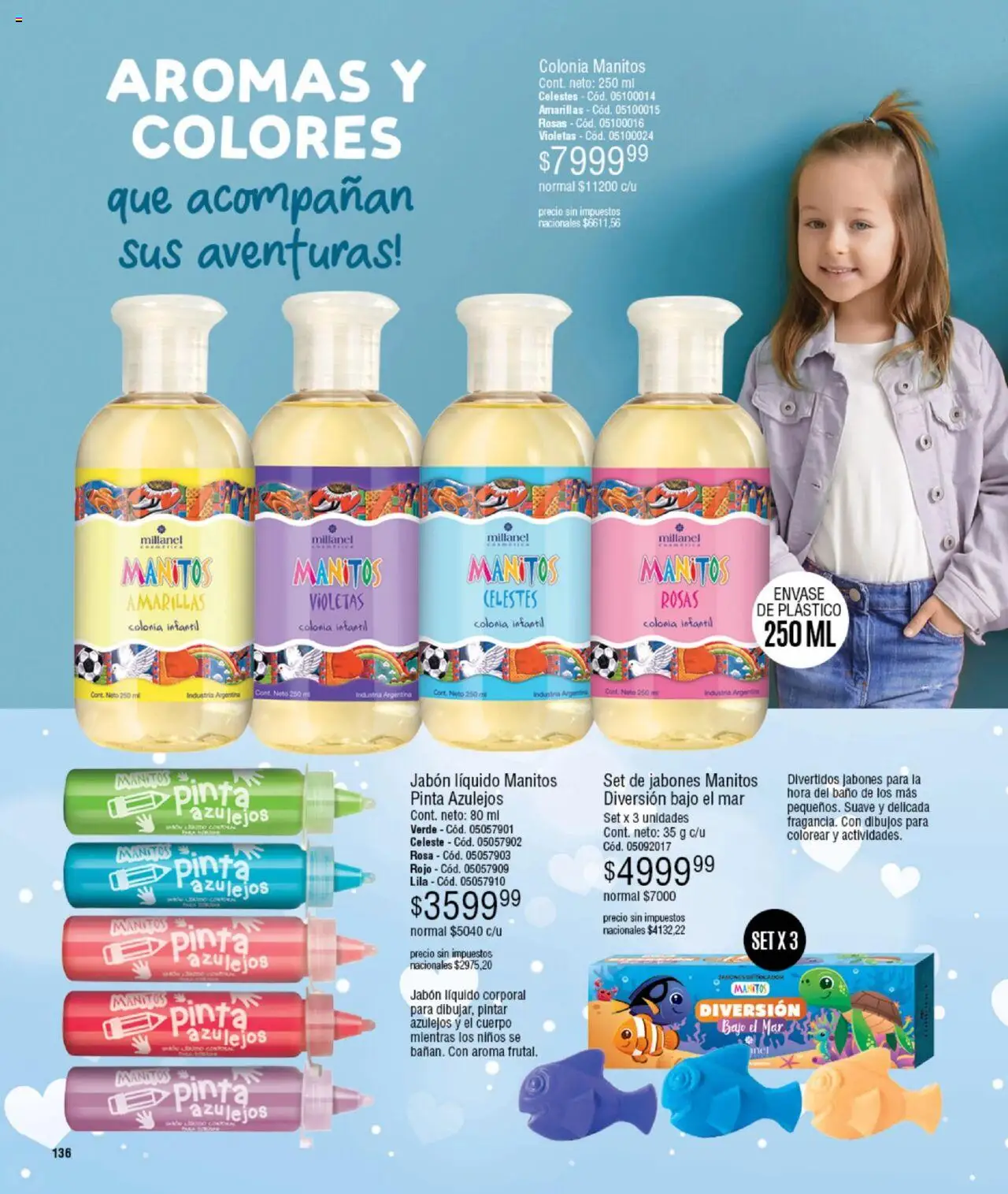 Millanel catálogo │ válido desde el 15.09.2025 | Página: 136 | Productos: Baño, Jabón líquido, Jabón