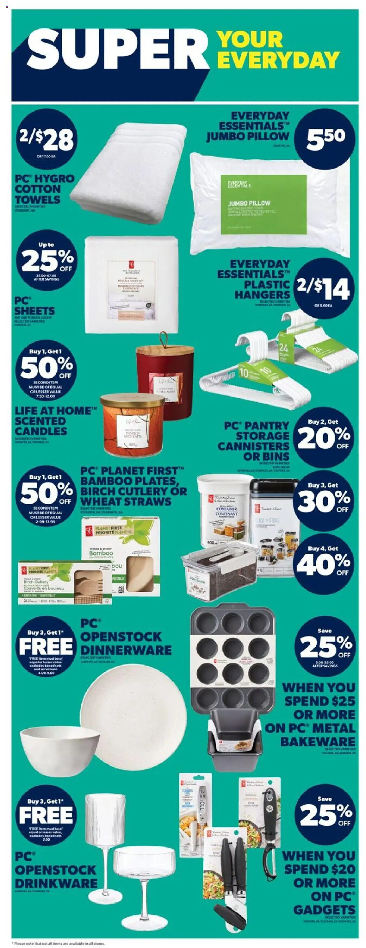 Real Canadian Superstore flyer valid from 25.09.2025 | Page: 23 | Products: Pillow
