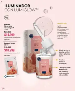 Bagués catálogo │ válido desde el 28.07.2025 | Página: 48 | Productos: Sobre, Iluminador, Serum