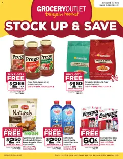 Preview of Grocery Outlet weekly ads valid from 13.08.2025