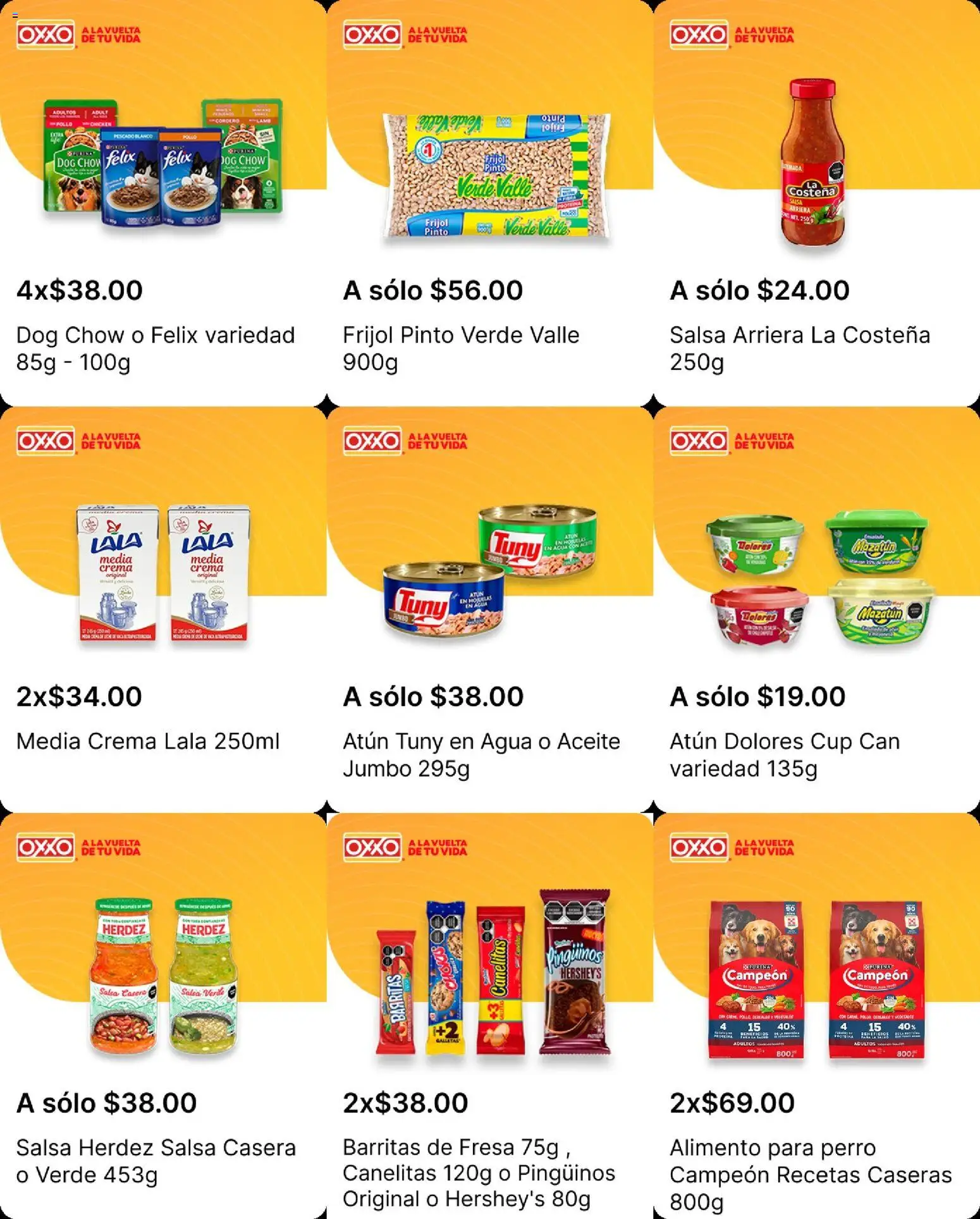 Nuevas ofertas de OXXO válidas en toda la República Mexicana desde el 04.12.2025. ¡Encuentra las mejores ofertas en OXXO folleto! | Página: 3 | Productos: Pollo, Atún, Crema, Aceite